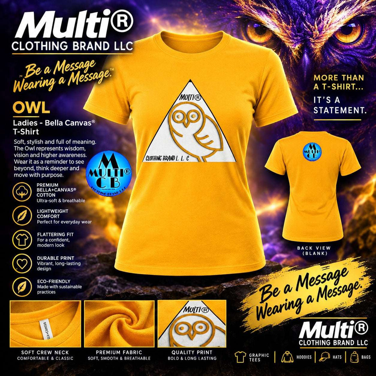 Marketing ad image Owl