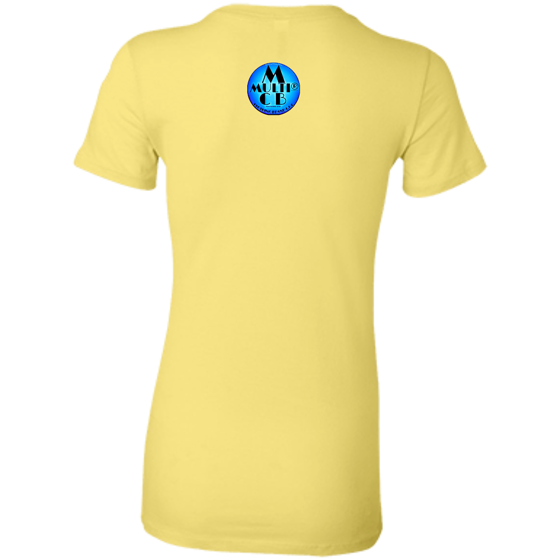 DynamicImageHandler-Ladies cotton multicolor T-shirt