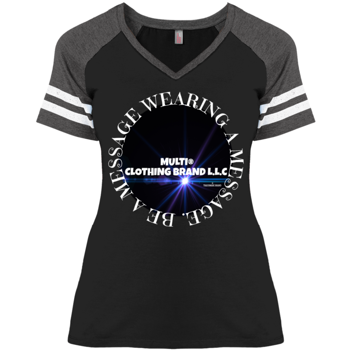DynamicImageHandler-Ladies v neck t-shirts