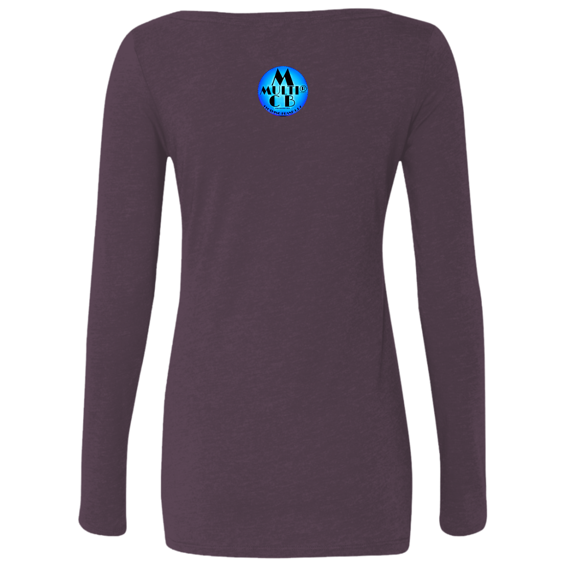 Save Those That Want To Be Saved - Ladies' Triblend LS Scoop CustomCat