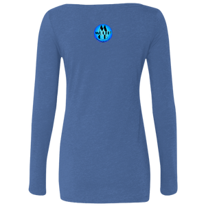 "Save Those That Want To Be Saved" - NL6731 Ladies' Triblend LS Scoop