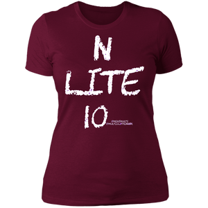 "N Lite Ten" - NL3900 Ladies' Boyfriend T-Shirt