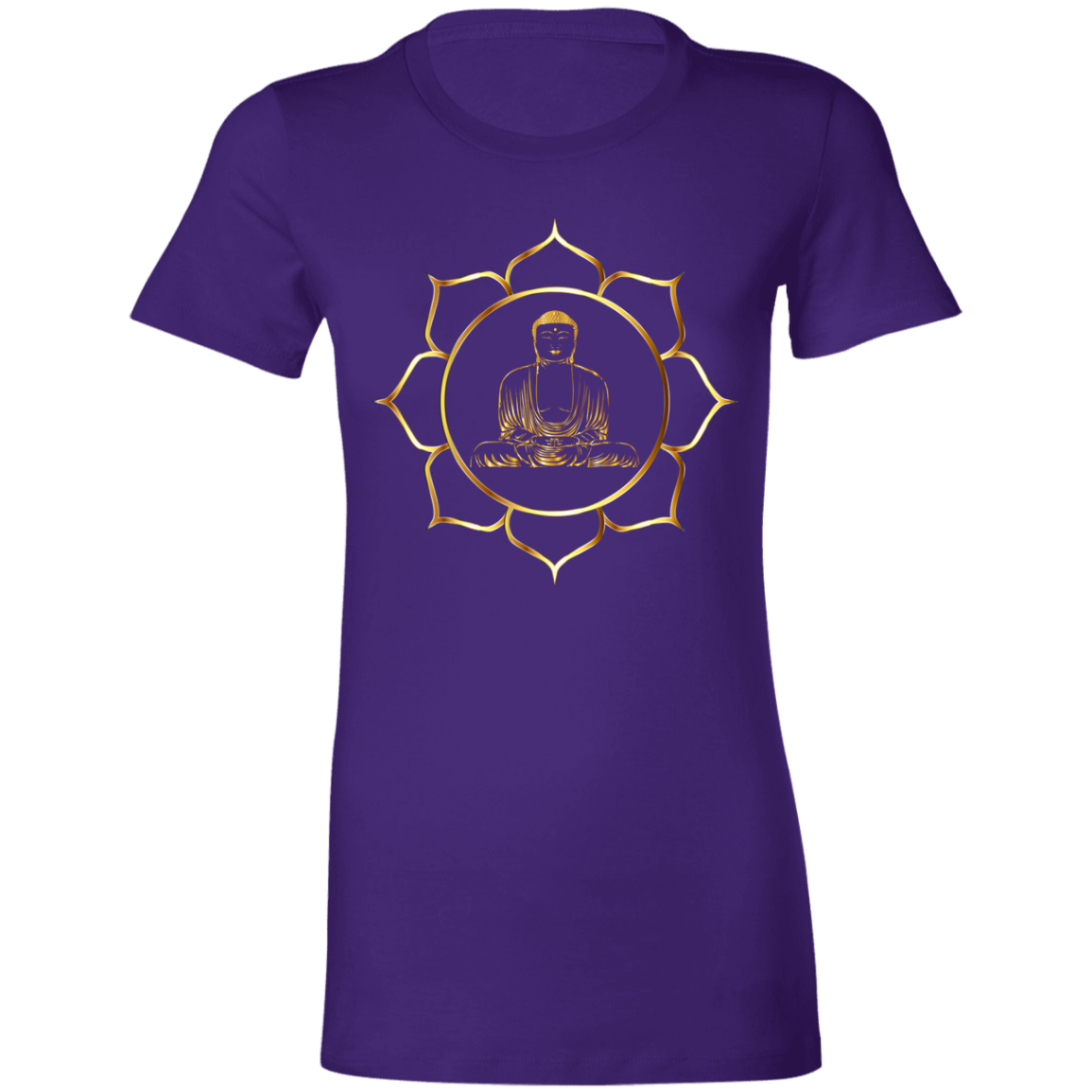 The Buddha - Ladies' Favorite T-Shirt CustomCat