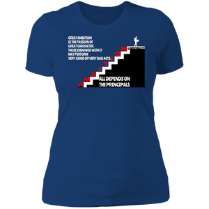 "Ambition" - NL3900 Ladies' Boyfriend T-Shirt