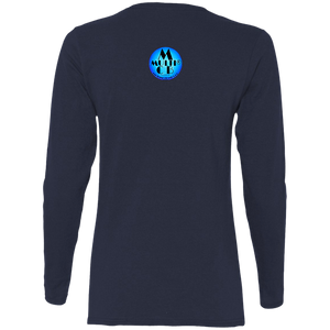 "Key To Success" - G540L Ladies' Cotton LS T-Shirt