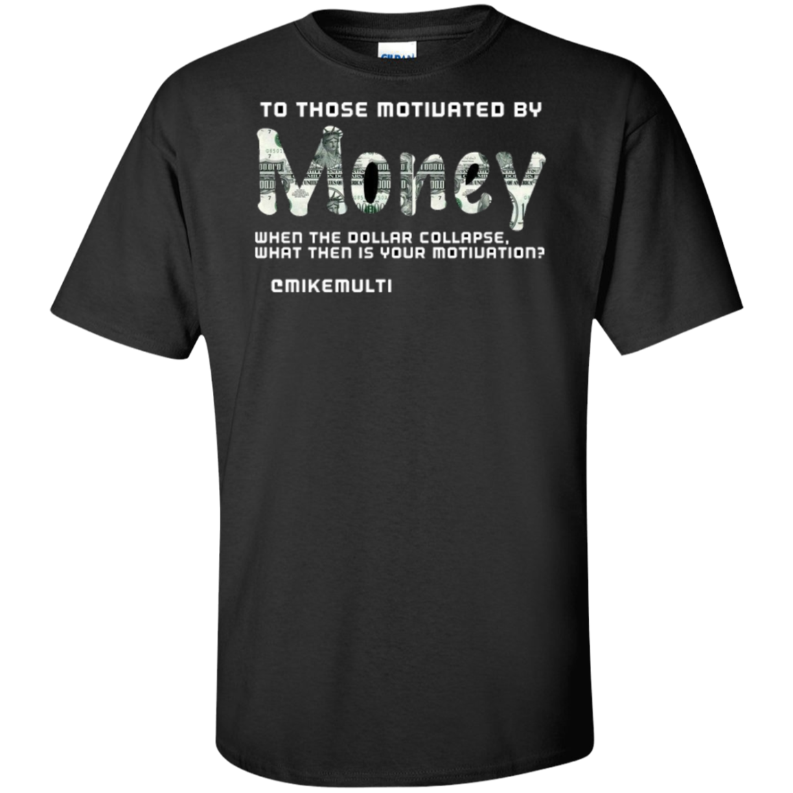 Money - Men's Tall Ultra Cotton T-Shirt CustomCat