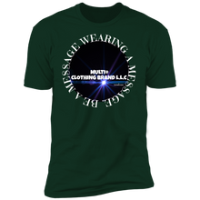 Multi Clothing Brand L.L.C - Be a Message Wearing a Message - Men's Premium Short Sleeve T-Shirt CustomCat
