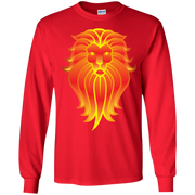 The Lion - Youth LS T-Shirt CustomCat