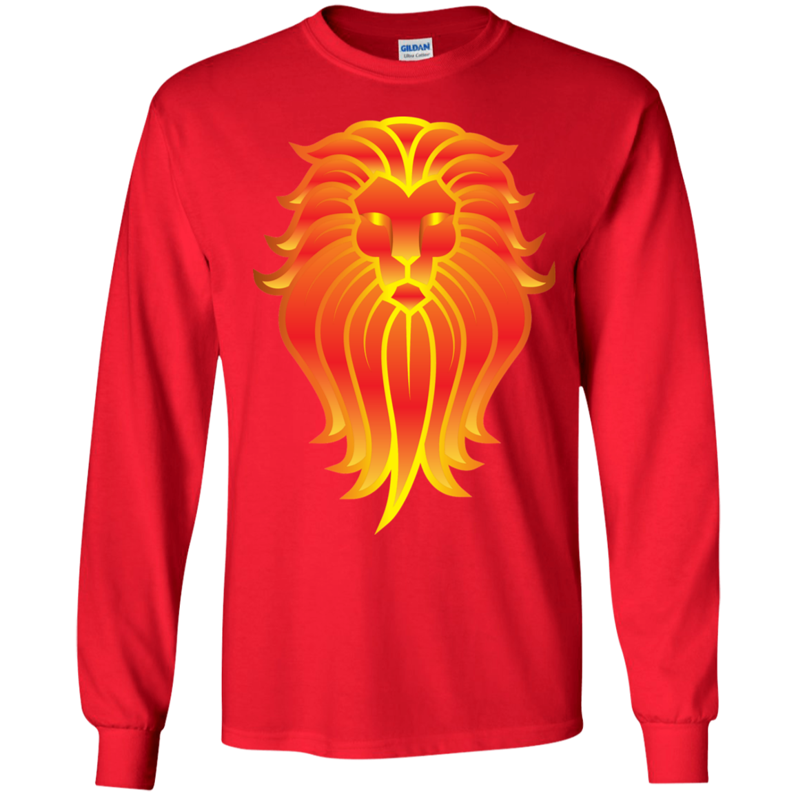 The Lion - Youth LS T-Shirt CustomCat