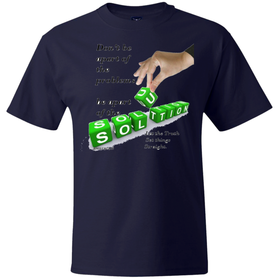Solution - Men's Beefy T-Shirt CustomCat