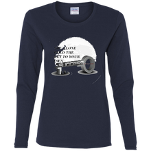 "Key To Success" - G540L Ladies' Cotton LS T-Shirt