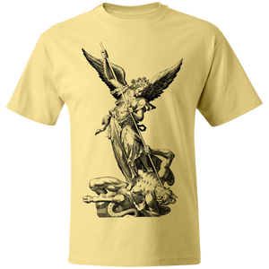 "St. Michael" - Men's 5180 Beefy T-Shirt