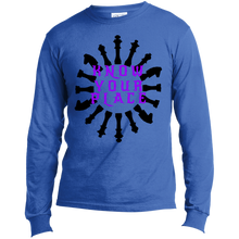 "Know Your Place" - Men's USA100LS Long Sleeve Made in the US T-Shirt