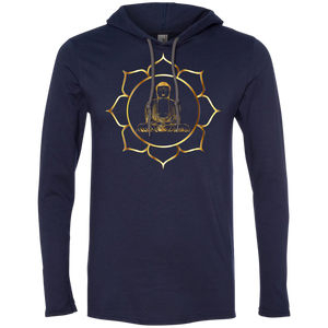 "The Buddha" - Men's 987 LS T-Shirt Hoodie