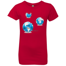 "You Can Change The World" - NL3710 Girls' Princess T-Shirt
