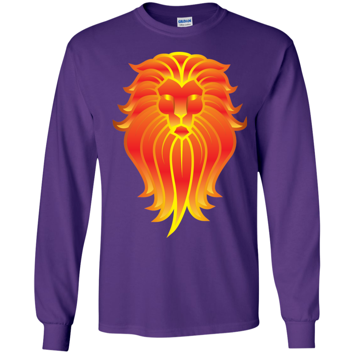 The Lion - Youth LS T-Shirt CustomCat