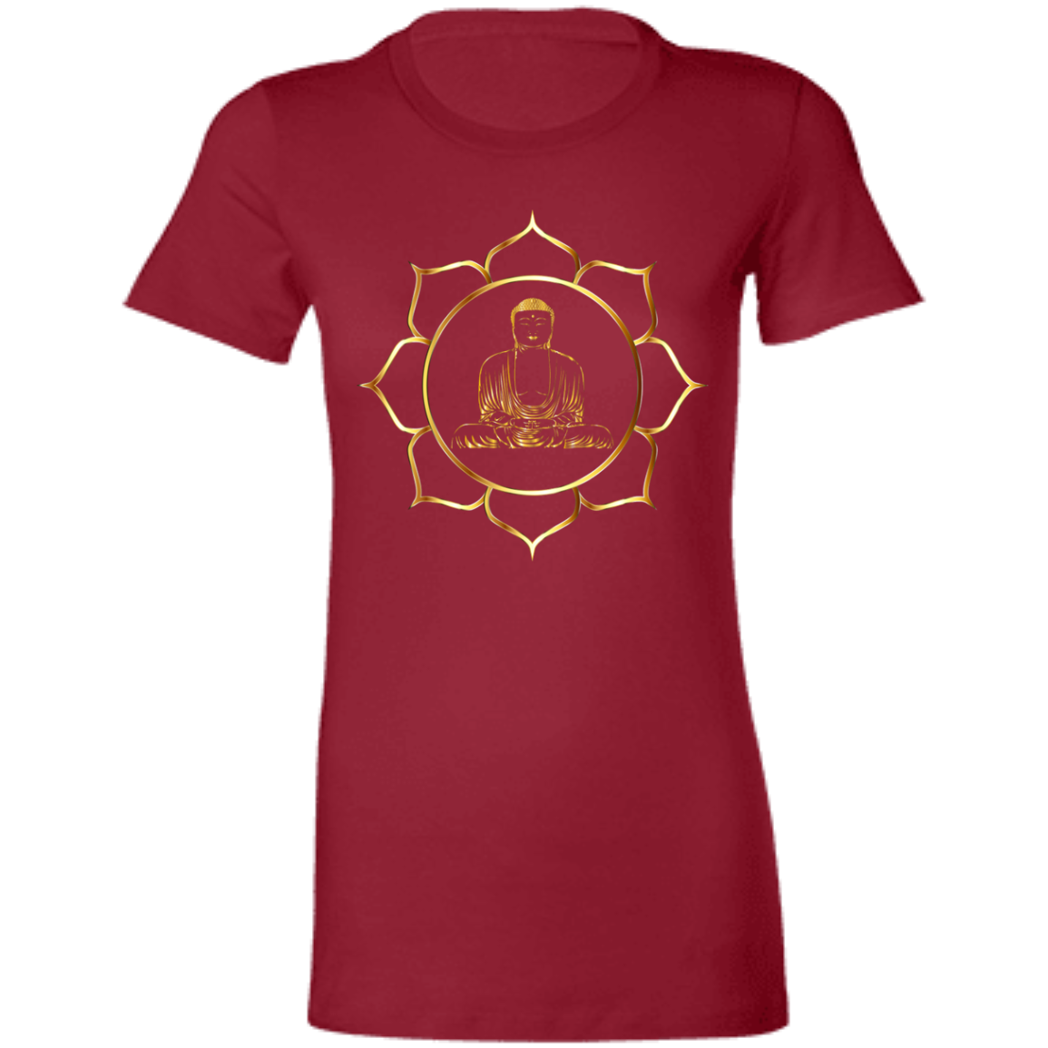 The Buddha - Ladies' Favorite T-Shirt CustomCat