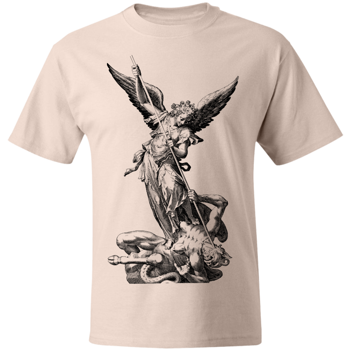 St. Michael - Men's Beefy T-Shirt CustomCat