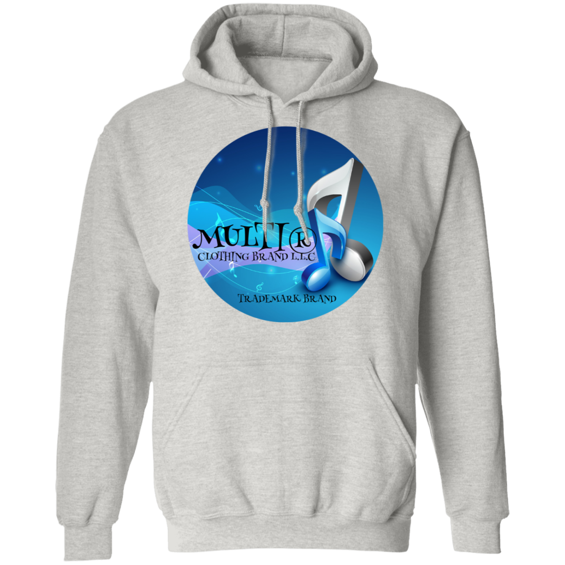 Multi Clothing Brand L.L.C - Music - Men's Pullover Hoodie CustomCat