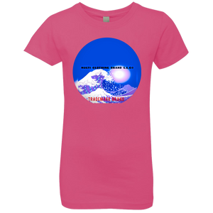"Multi Clothing Brand L.L.C - Purple Ocean" - NL3710 Girls' Princess T-Shirt