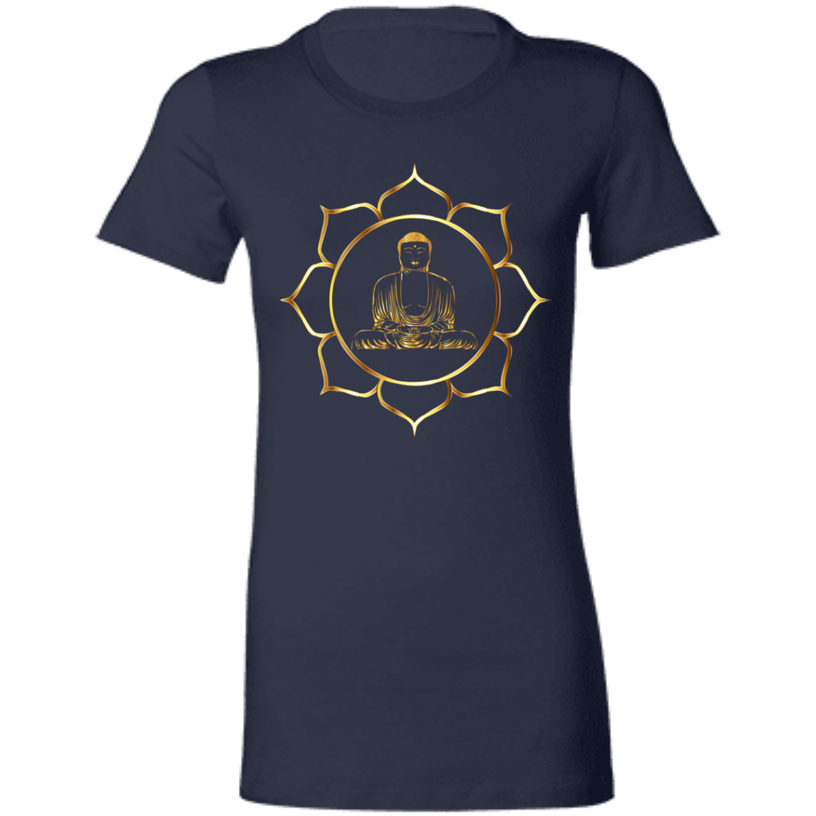 The Buddha - Ladies' Favorite T-Shirt CustomCat