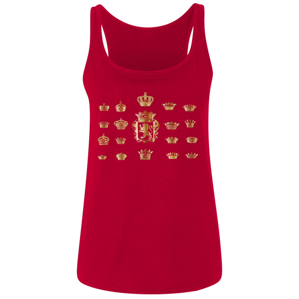 Royalty - Ladies' Relaxed Jersey Tank CustomCat