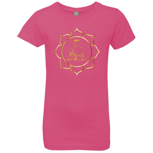 The Buddha - Girls' Princess T-Shirt CustomCat