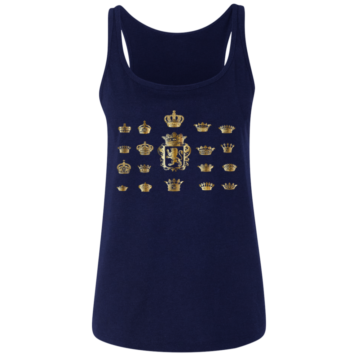 Royalty - Ladies' Relaxed Jersey Tank CustomCat