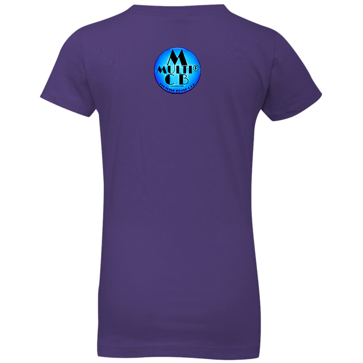 Princess Girls\' Multi - C® Purple L L.L.C Clothing Multi – L Ocean - Brand Clothing T-Shirt Brand