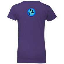 "Multi Clothing Brand L.L.C - Purple Ocean" - NL3710 Girls' Princess T-Shirt