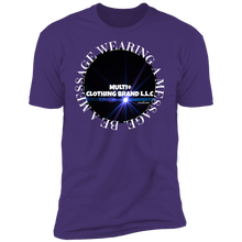 Multi Clothing Brand L.L.C - Be a Message Wearing a Message - Men's Premium Short Sleeve T-Shirt CustomCat
