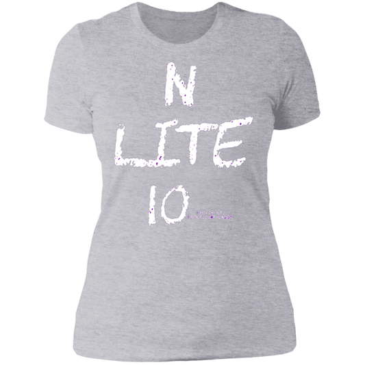 N Lite Ten - Ladies' Boyfriend T-Shirt CustomCat