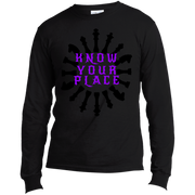 Know Your Place - Men's Long Sleeve Made in the US T-Shirt CustomCat