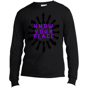 "Know Your Place" - Men's USA100LS Long Sleeve Made in the US T-Shirt