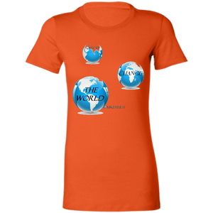 "You Can Change The World" - 6004 Ladies' Favorite T-Shirt