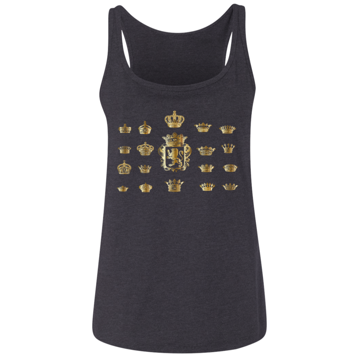 Royalty - Ladies' Relaxed Jersey Tank CustomCat