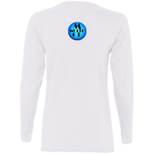 "Multi Clothing Brand L.L.C - B.A.M.W.A.M - Abstract" -G540L Ladies' Cotton LS T-Shirt
