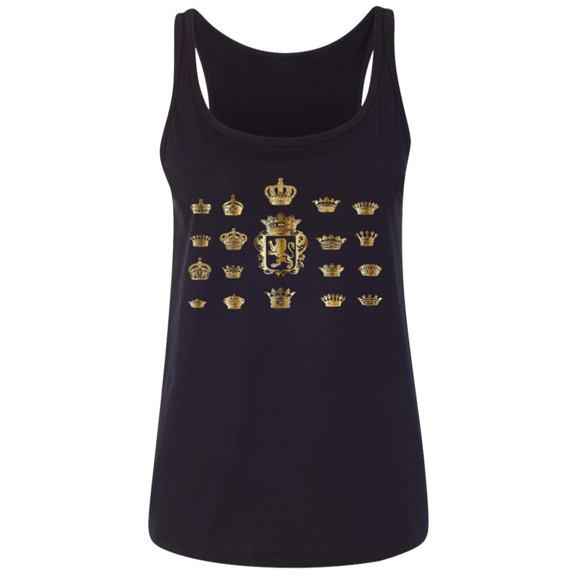 Royalty - Ladies' Relaxed Jersey Tank CustomCat