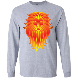 The Lion - Youth LS T-Shirt CustomCat