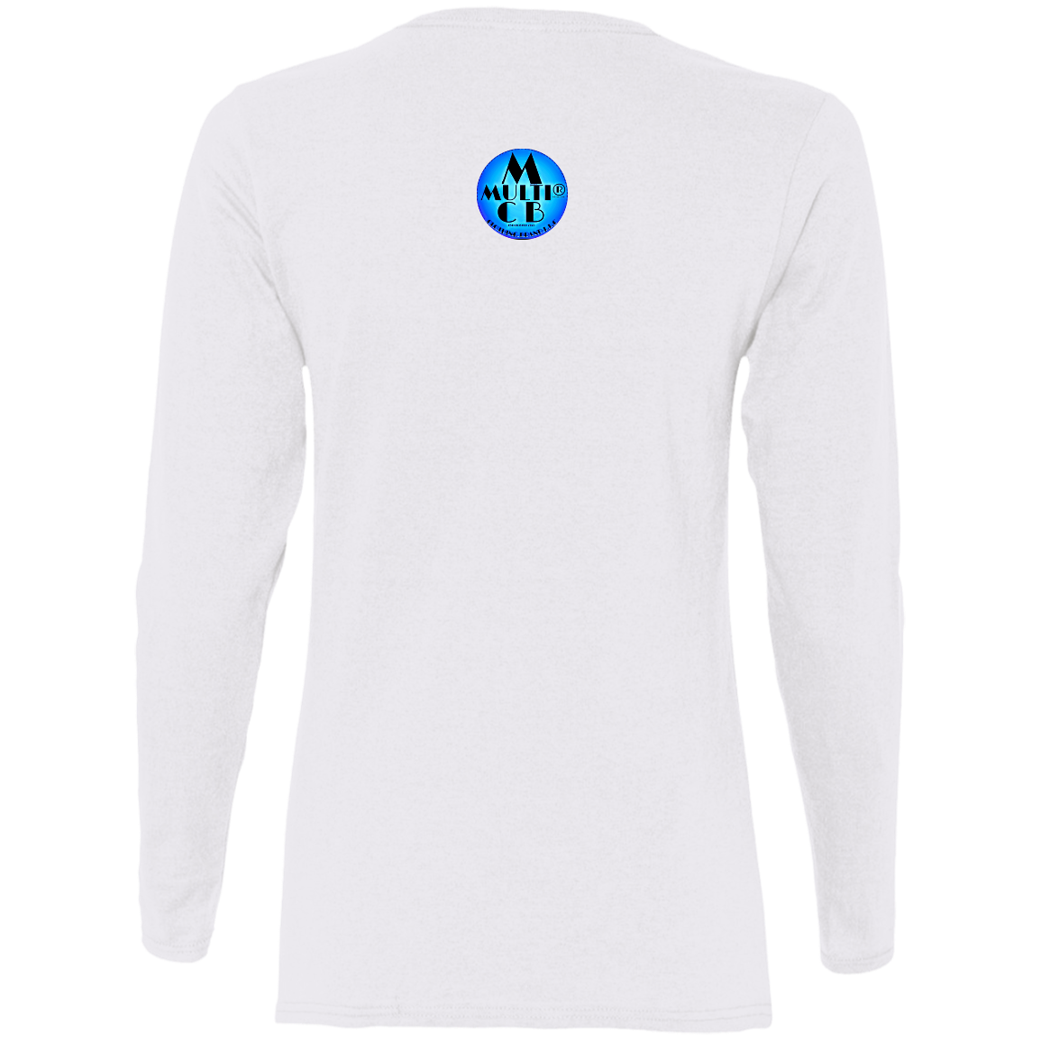 Multi Clothing Brand L.L.C - A Trademark Brand - Ladies' Cotton LS T-Shirt CustomCat