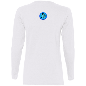 "Multi Clothing Brand L.L.C" - "A Trademark Brand" - G540L Ladies' Cotton LS T-Shirt