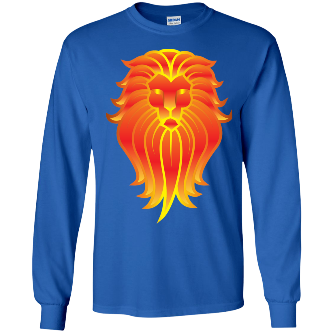 The Lion - Youth LS T-Shirt CustomCat