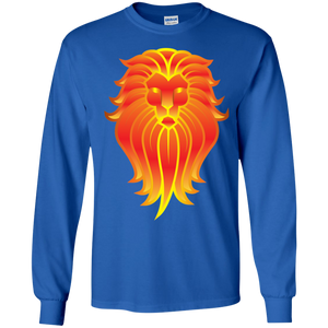 The Lion - Youth LS T-Shirt CustomCat