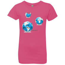 "You Can Change The World" - NL3710 Girls' Princess T-Shirt