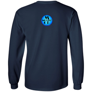 The Lion - Youth LS T-Shirt CustomCat