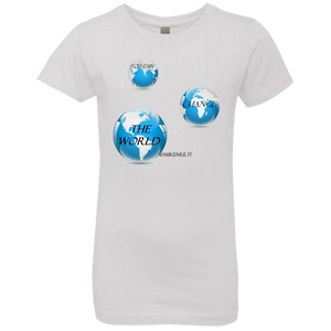 "You Can Change The World" - NL3710 Girls' Princess T-Shirt
