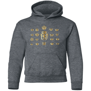 "Royalty" - G185B Youth Pullover Hoodie