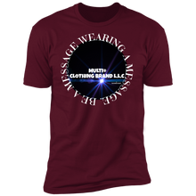Multi Clothing Brand L.L.C - Be a Message Wearing a Message - Men's Premium Short Sleeve T-Shirt CustomCat
