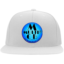 "Multi Clothing Brand L.L.C" - 6297F Embroidered Flat Bill Twill Flexfit Cap CustomCat