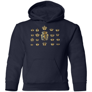 "Royalty" - G185B Youth Pullover Hoodie